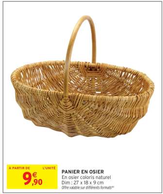 PANIER EN OSIER