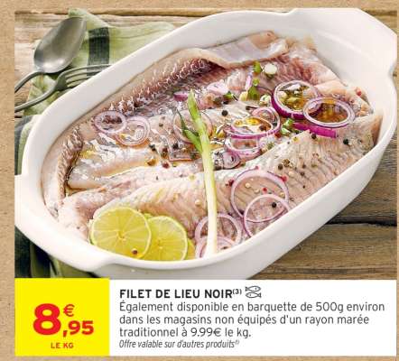 Filet De Lieu Noir