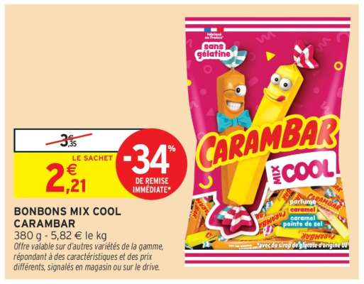 BONBONS MIX COOL CARAMBAR