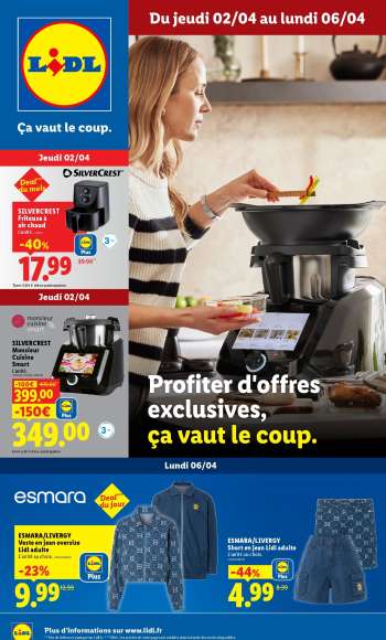 Catalogue Lidl - 02/04/2026 - 06/04/2026.