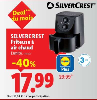 SilverCrest Friteuse à air chaud