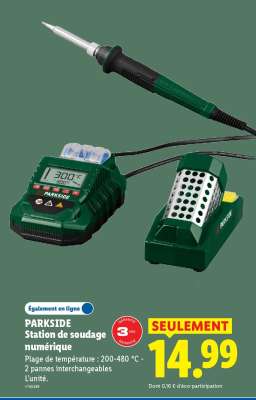PARKSIDE Station de soudage numérique