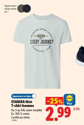 ESMARA Men T-shirt homme