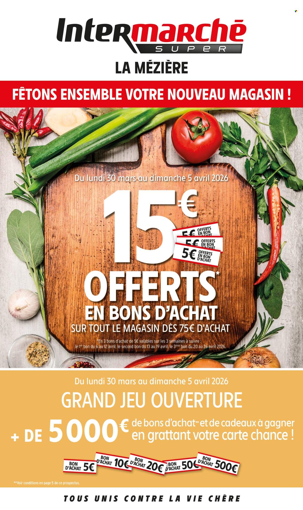 Catalogue Intermarché Super - 30/03/2026 - 05/04/2026. Page 1