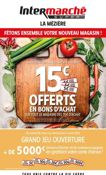 Catalogue Intermarché Super - 30/03/2026 - 05/04/2026.