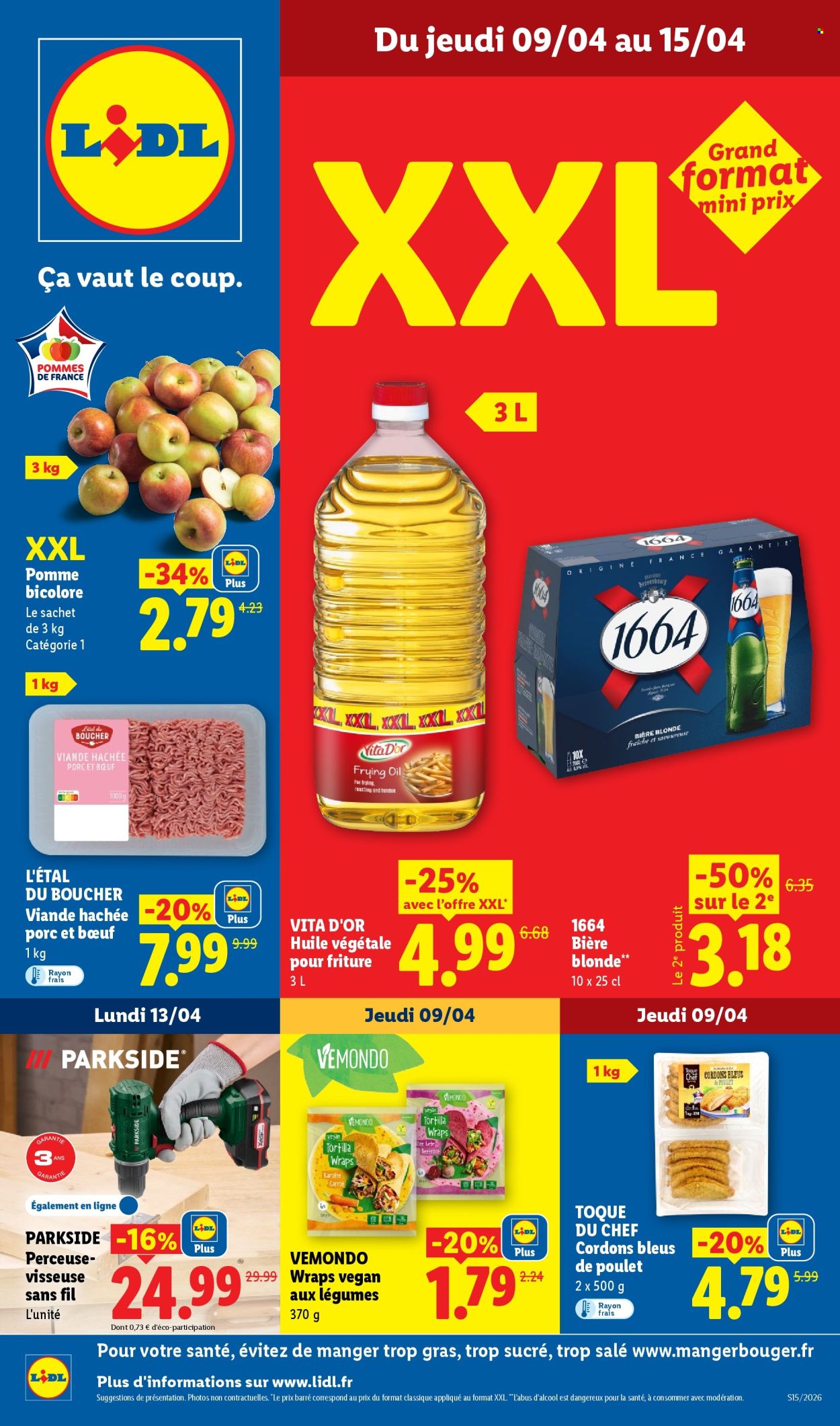 Catalogue Lidl - 09/04/2026 - 15/04/2026. Page 1