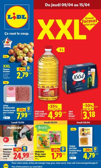 Catalogue Lidl - 09/04/2026 - 15/04/2026.