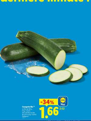 Courgette Bio