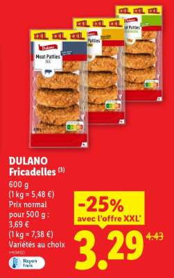 DULANO Fricadelles