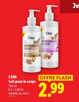 CIEN Lait pour le corps