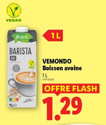 VEMONDO Boisson avoine
