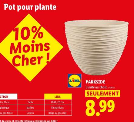 Pot pour plante