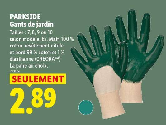 PARKSIDE Gants de jardin