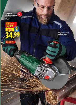 PARKSIDE Meuleuse d'angle