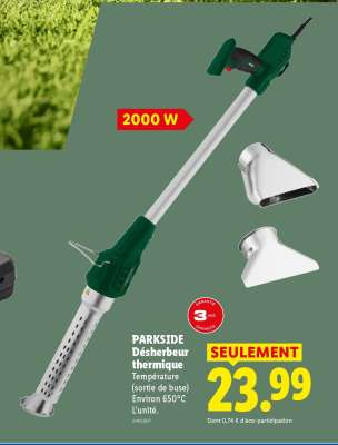 PARKSIDE Désherbeur thermique