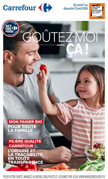 Catalogue Carrefour Hypermarchés - 07/04/2026 - 12/04/2026.