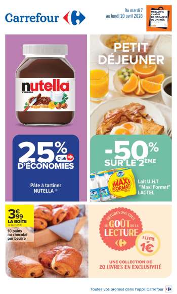 Catalogue Carrefour Hypermarchés - 07/04/2026 - 20/04/2026.