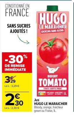 Jus HUGO LE MARAICHER