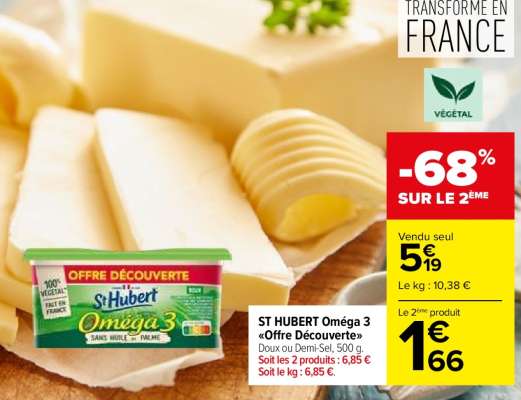 ST HUBERT Oméga 3 
"Offre Découverte"