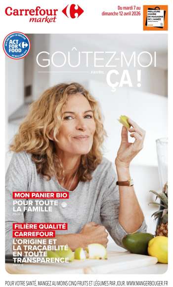 Catalogue Carrefour Market - 07/04/2026 - 12/04/2026.