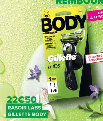 RASOIR LABS GILLETTE BODY