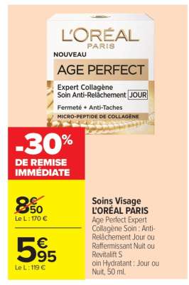 Soins Visage L'Oréal Paris