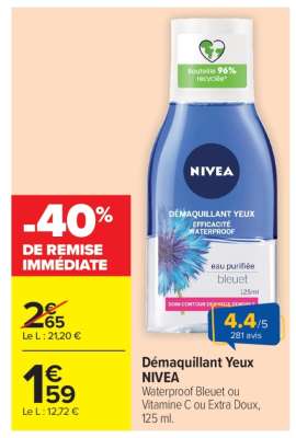 Démaquillant Yeux NIVEA