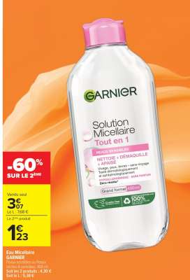Eau Micellaire Garnier