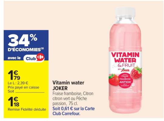 Vitamin Water JOKER