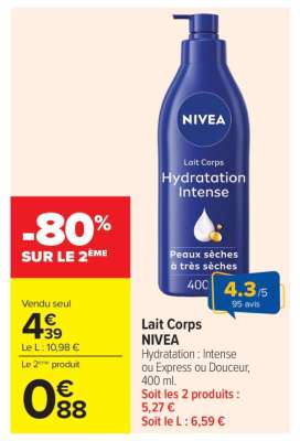 Lait Corps Nivea