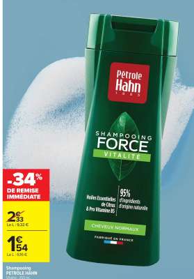 SHAMPOOING 'PETROLE HAHN'