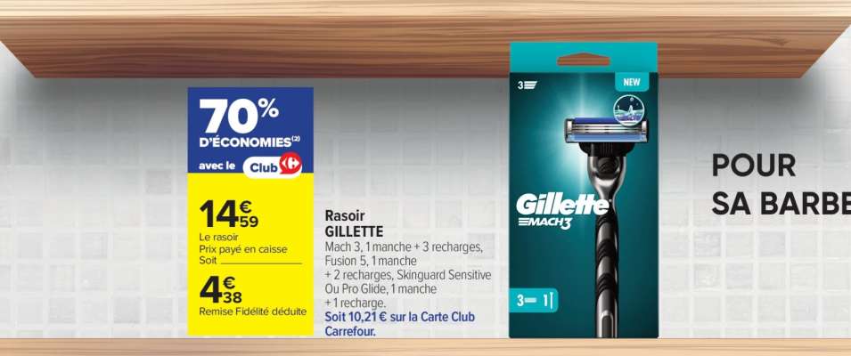 RASOIR "GILLETTE"