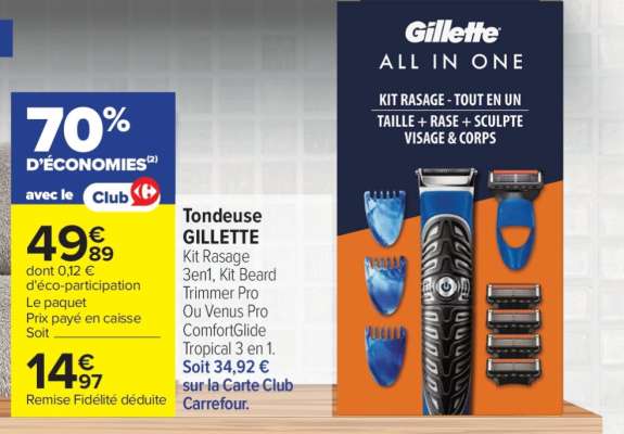 TONDEUSE “GILLETTE”