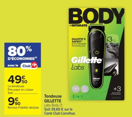 TONDEUSE “GILLETTE”