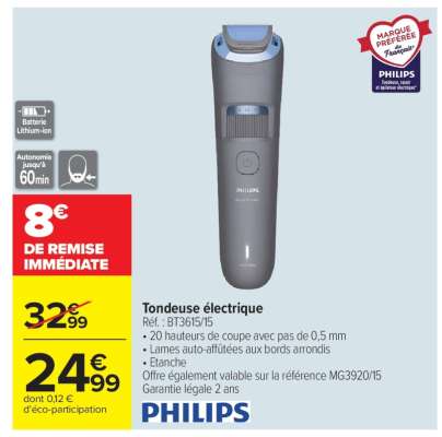 Tondeuse électrique