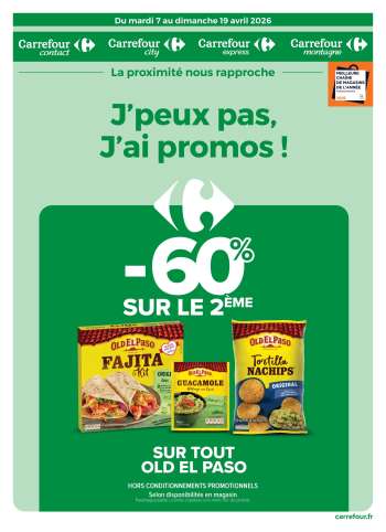 Catalogue Carrefour - 07/04/2026 - 19/04/2026.