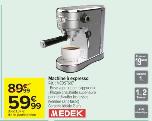 Machine à expresso