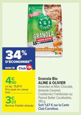 Granola Bio ALINE & OLIVIER