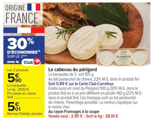 Le cabecou du périgord