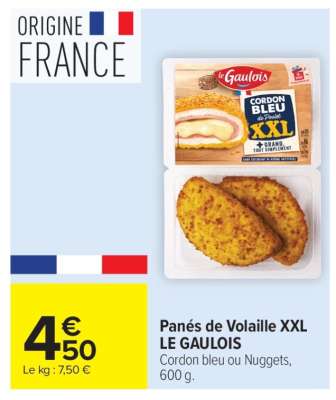 Panés de Volaille XXL LE GAULOIS