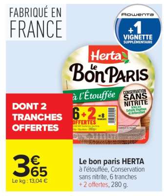 Le bon paris HERTA