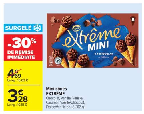 Mini cônes EXTRÊME