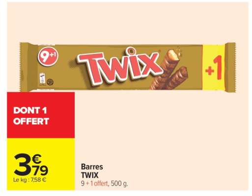 Barres Twix