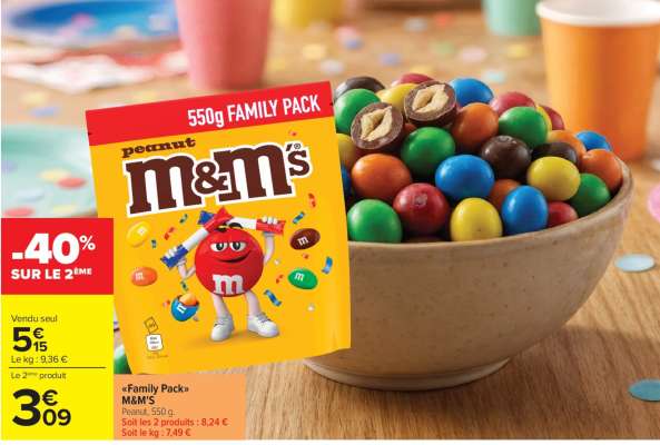 M&M's "Family Pack"