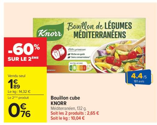 Bouillon Cube KNORR