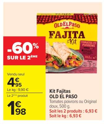 Kit Fajitas OLD EL PASO