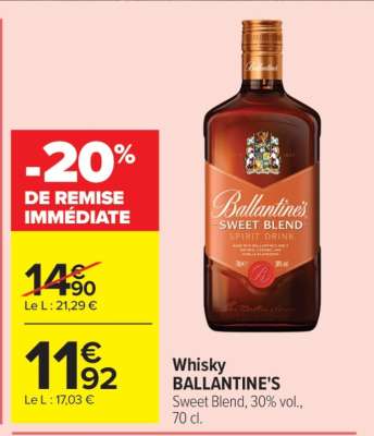 Whisky Ballantine's