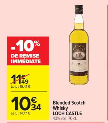 Blended Scotch Whisky LOCH CASTLE