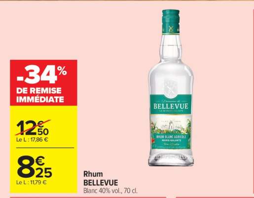 Rhum BELLEVUE