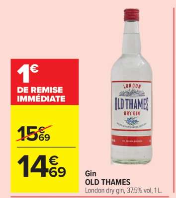 Gin OLD THAMES